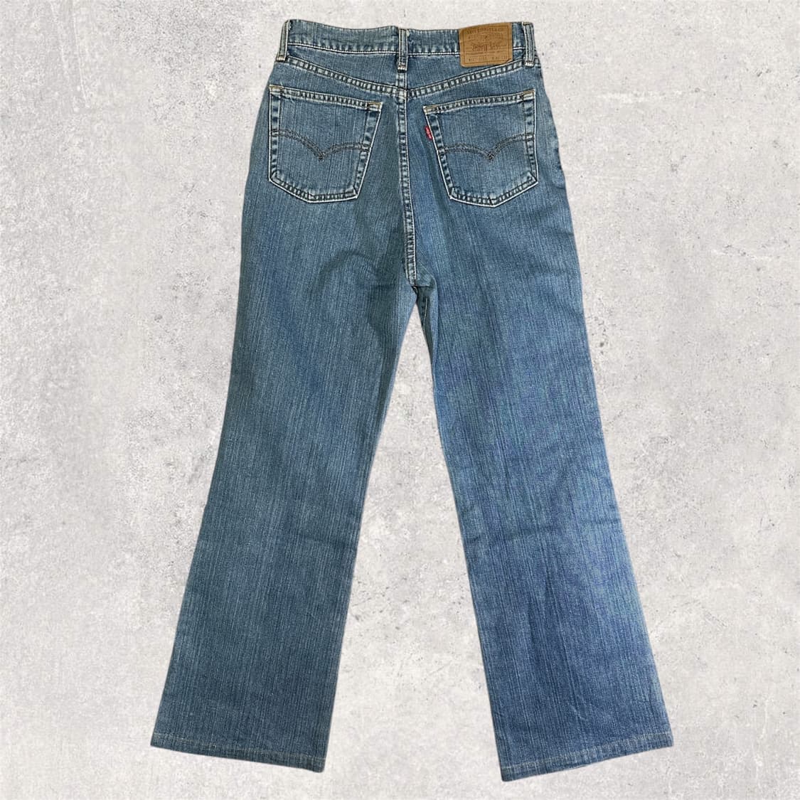 우먼즈) 90s 리바이스 557 여성용 플레어핏 데님 japan 상품이미지4