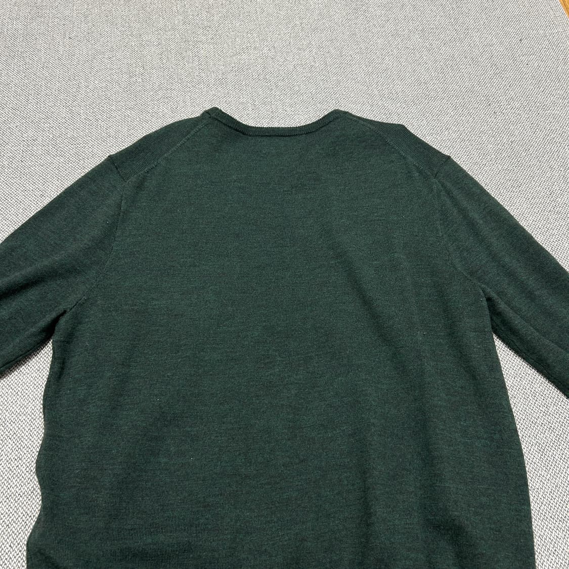 폴로 워셔블 메리노울 라운드넥 니트(L) 상품이미지5