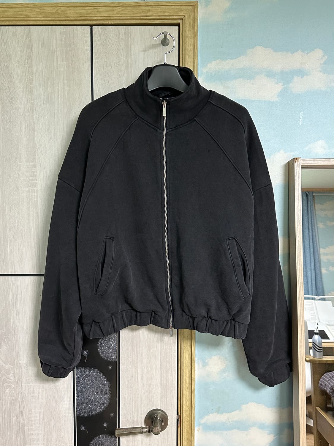 (XL) 자라 워싱 집업 자켓 상품이미지3