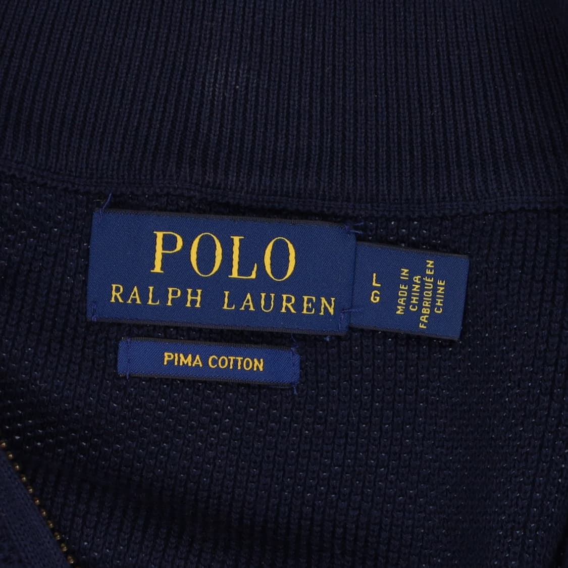 [L] 신형 폴로 랄프로렌 피마코튼 반집업 니트 스웨터 3907 상품이미지5