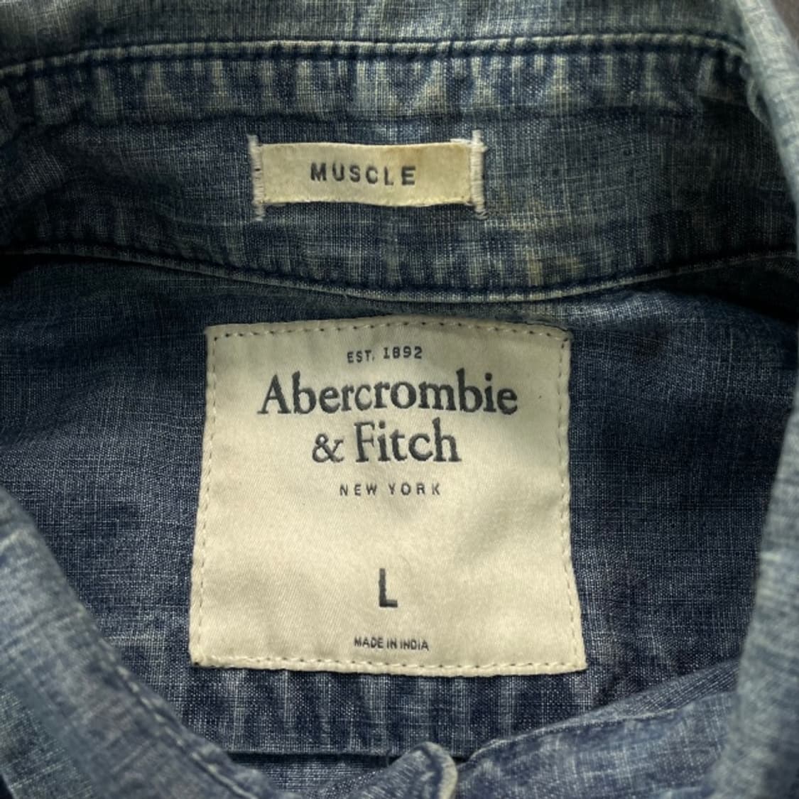 100 아베크롬비 데님셔츠 상품이미지3