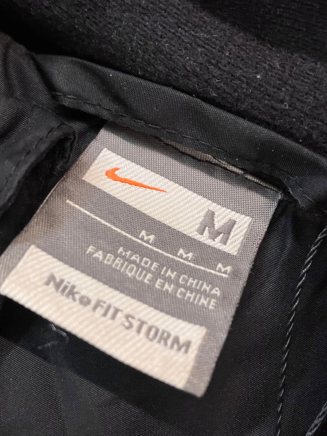 나이키 핏 스톰 패딩 블랙 M  #csz3182 상품이미지4