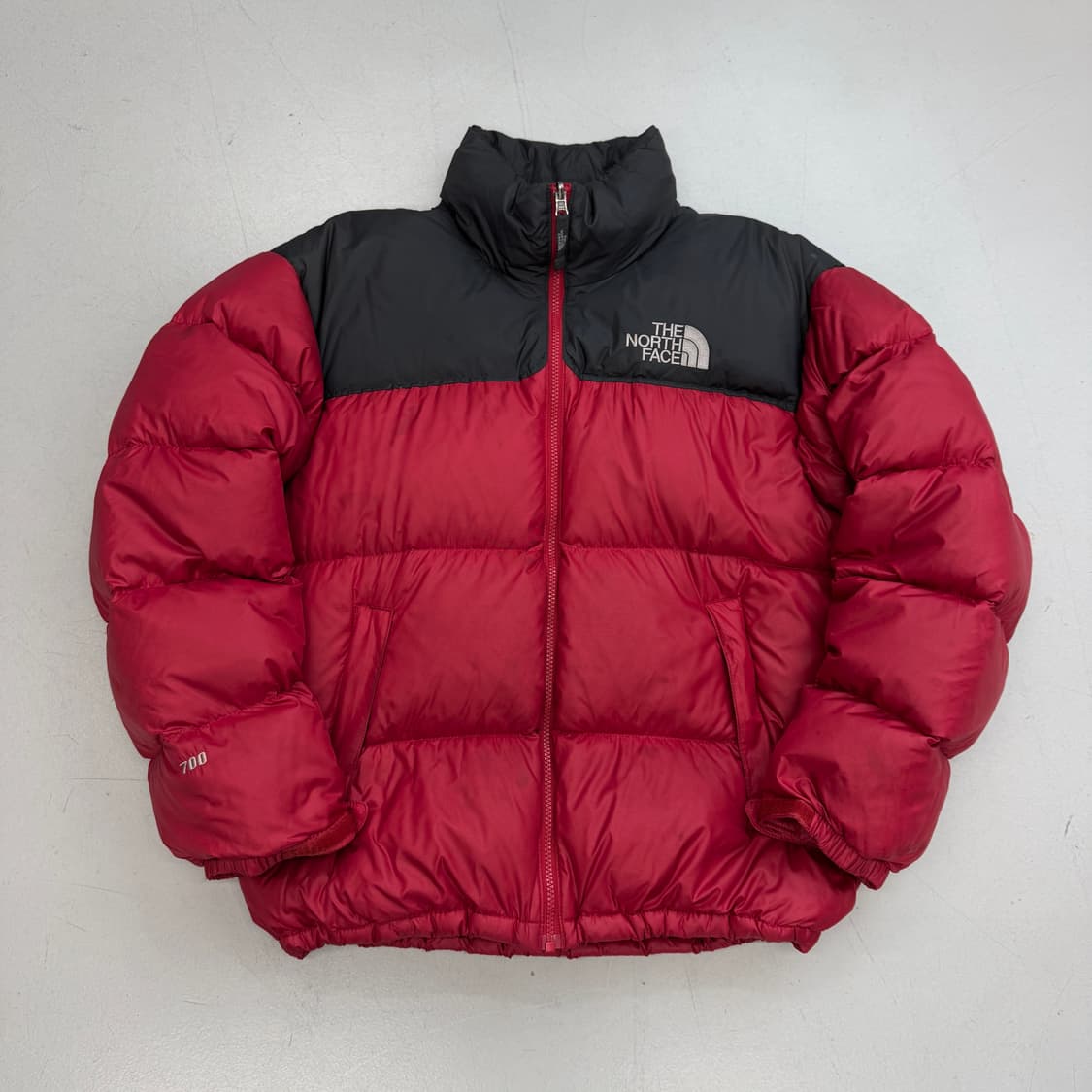 노스페이스 700 눕시 구스다운 레드 패딩  상품이미지2