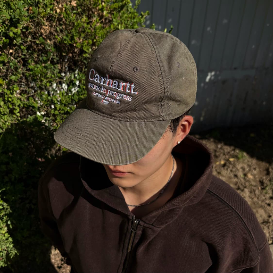 Carhartt WIP 칼하트 카키컬러 볼캡 상품이미지1
