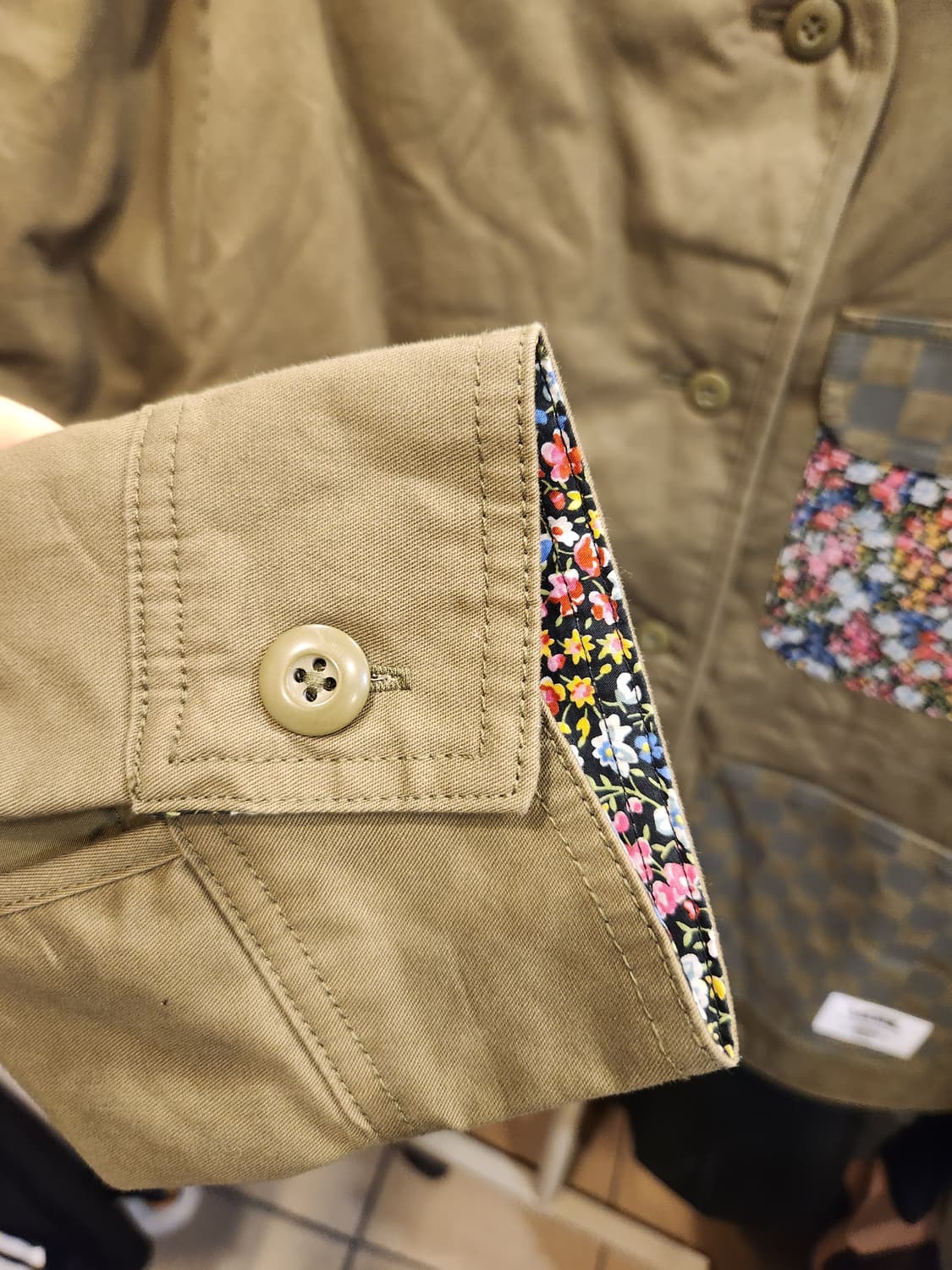 Vans와 Liberty 콜라보 자켓 상품이미지5