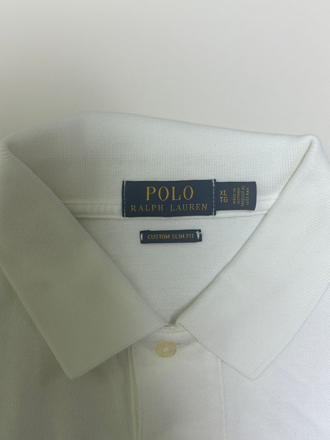 [XL] 폴로 피케 티셔츠 화이트 상품이미지2