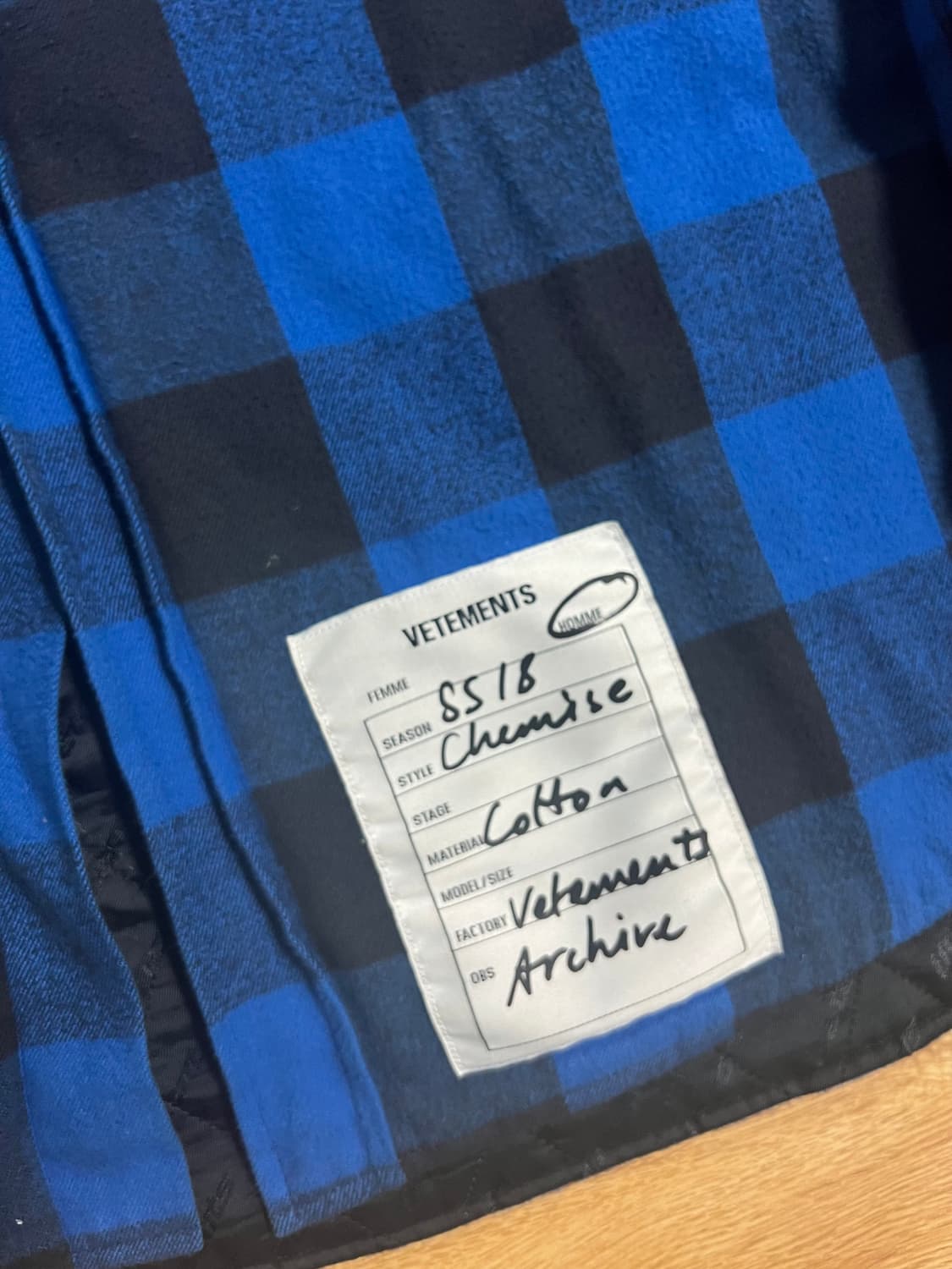 베트멍 오버사이즈 패딩셔츠( 뎀나) 상품이미지2