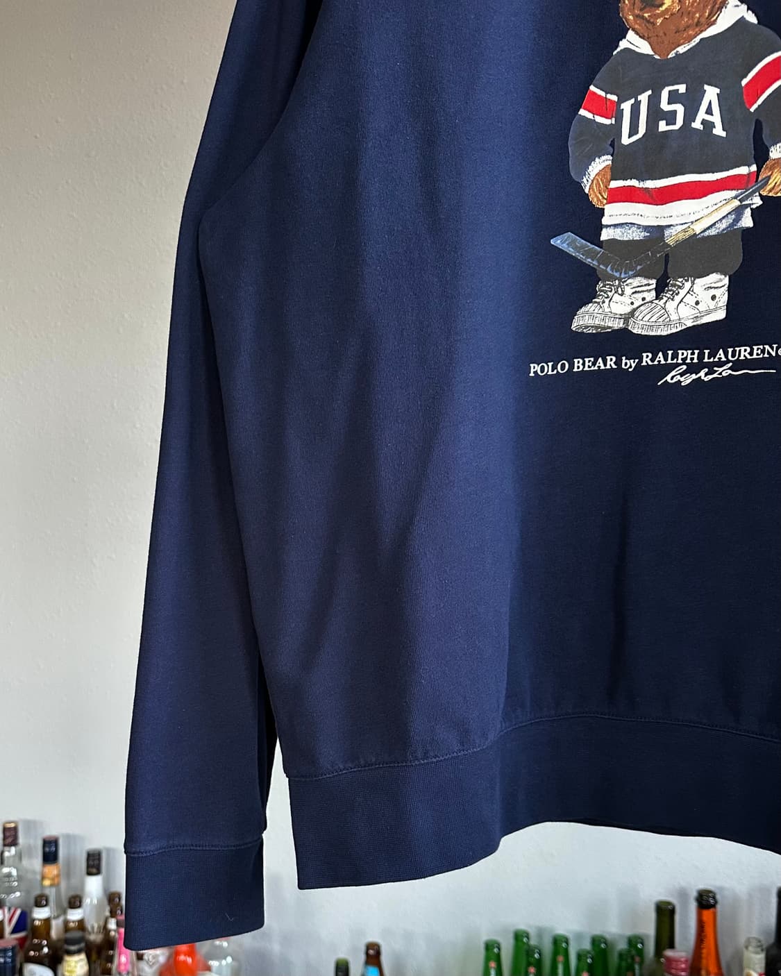[XL]폴로 랄프로렌 폴로베어 하키 네이비 맨투맨 상품이미지3