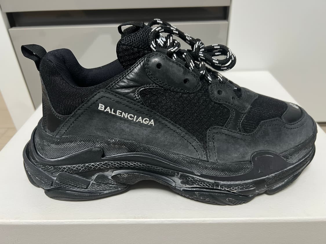 발렌시아가 트리플S 17FW 블랙 made in italy 새상품(42) 상품이미지3