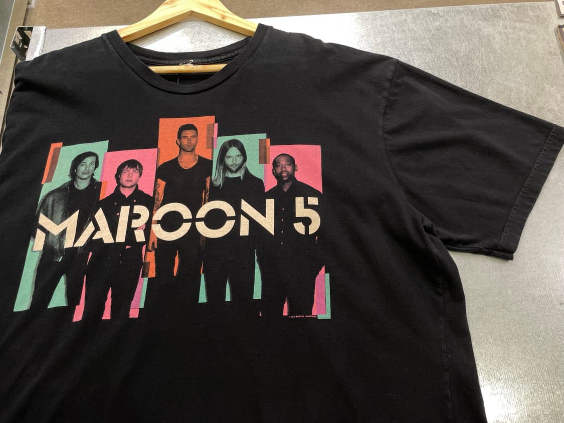 (2XL) USA Maroon5 마룬파이브 프린팅 반팔티 상품이미지7