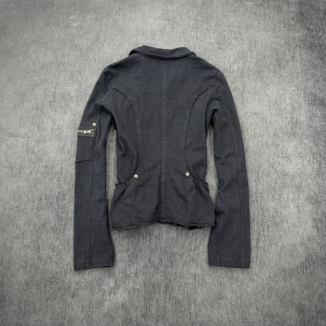 Grunge texture cotton tailer  jacket  상품이미지4