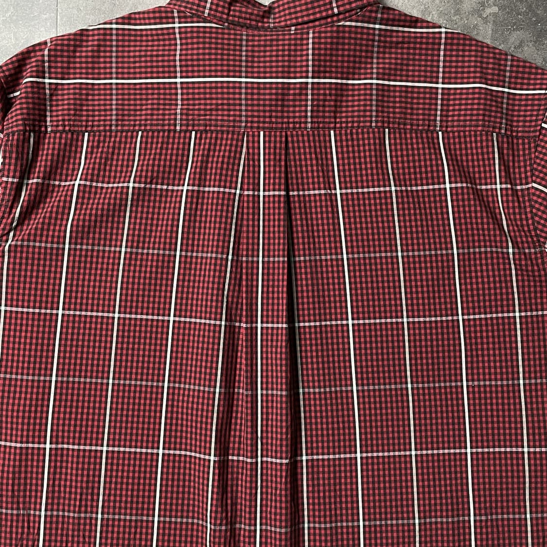 DICKIES 디키즈 레드 체크 다운버튼 워크 셔츠 A01046 상품이미지7