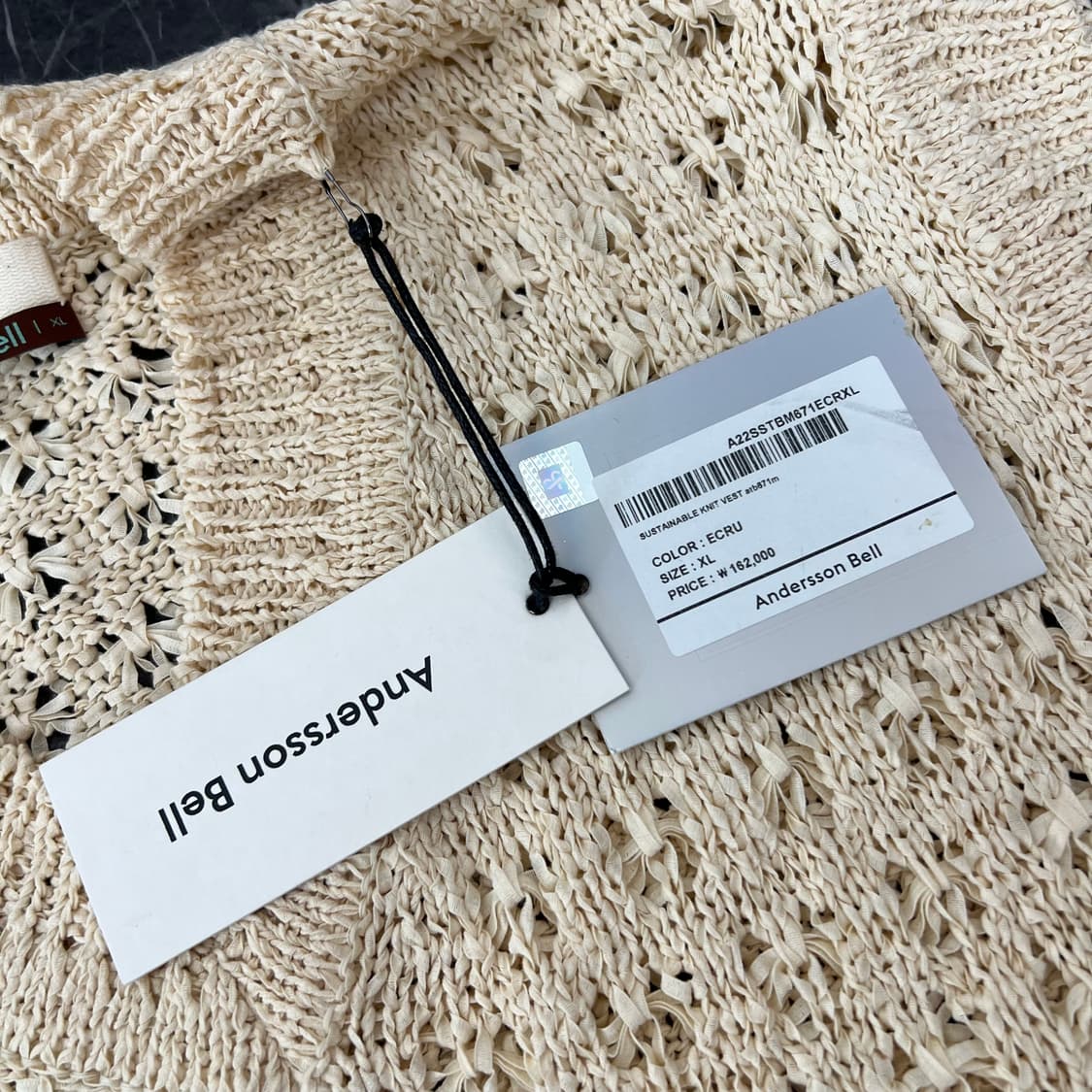 앤더슨벨 서스터네이블 니트 베스트 상품이미지4