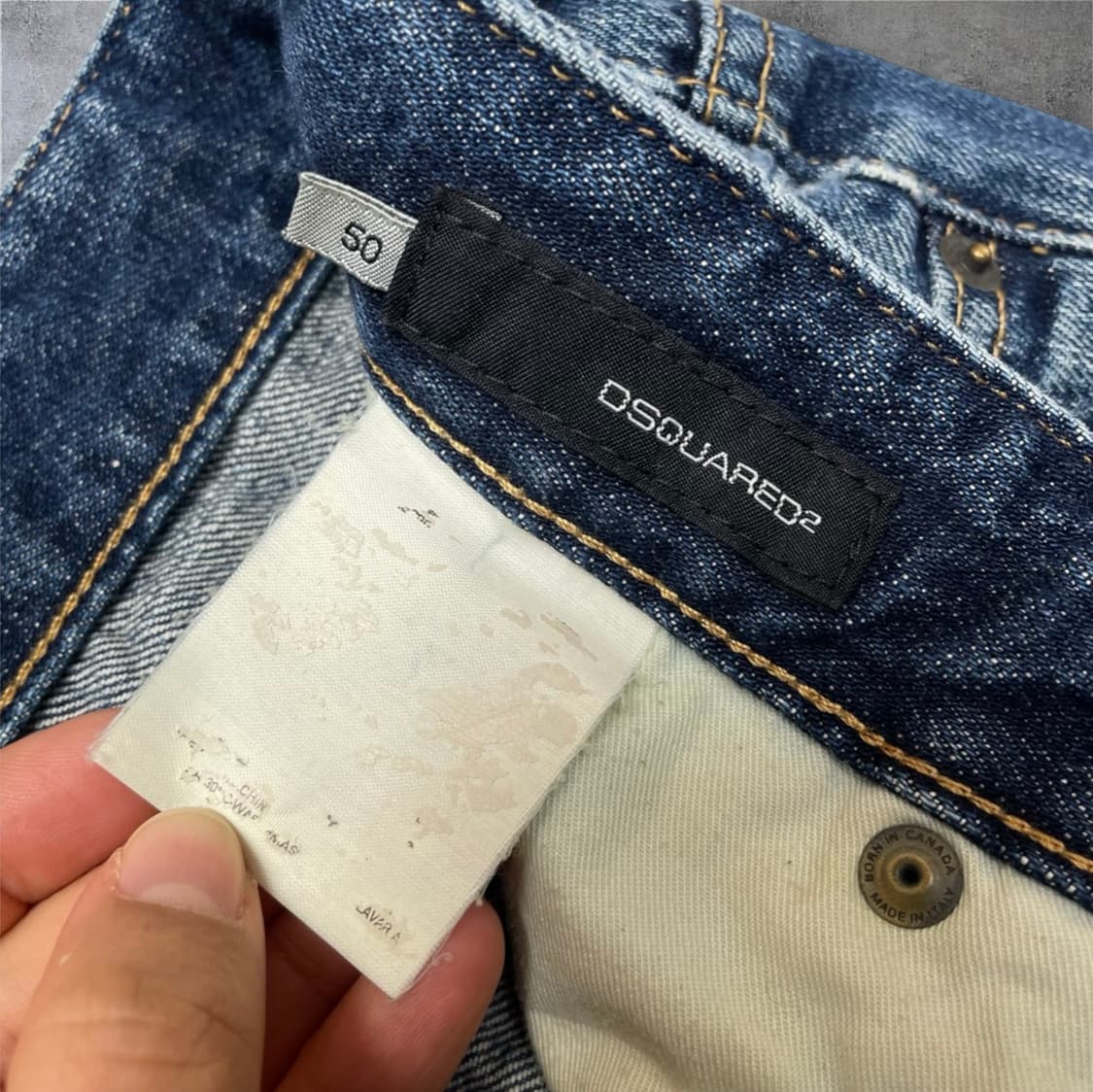 디스퀘어드 Dsquared2 중청 디스트로이드 데님팬츠 50 상품이미지4