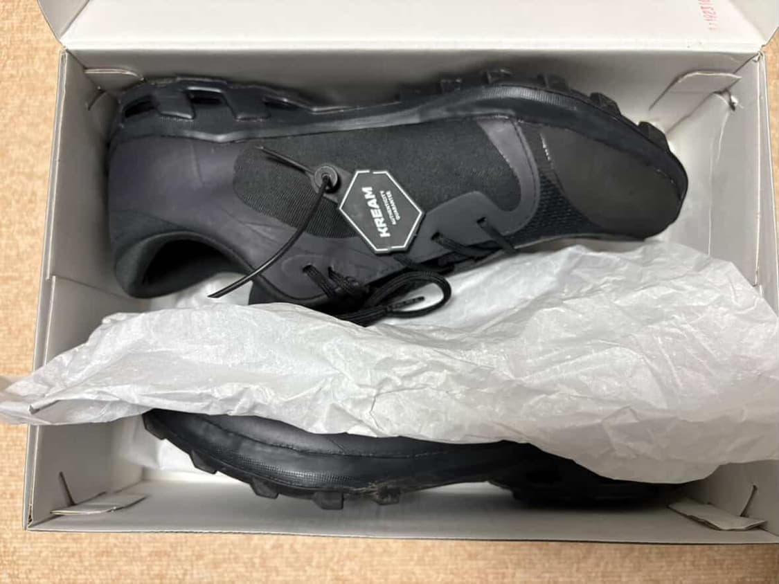 온 러닝 x 포스트 아카이브 팩션 (파프) 클라우드벤쳐 피크 올 블랙 상품이미지6