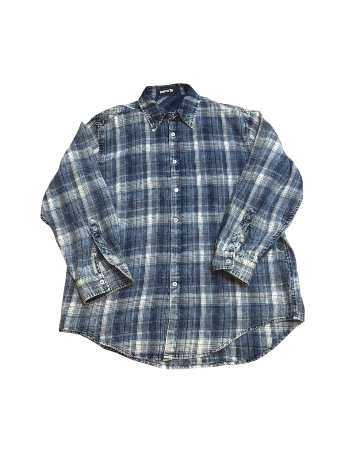 13MONTH 타탄 체크 셔츠 상품이미지1