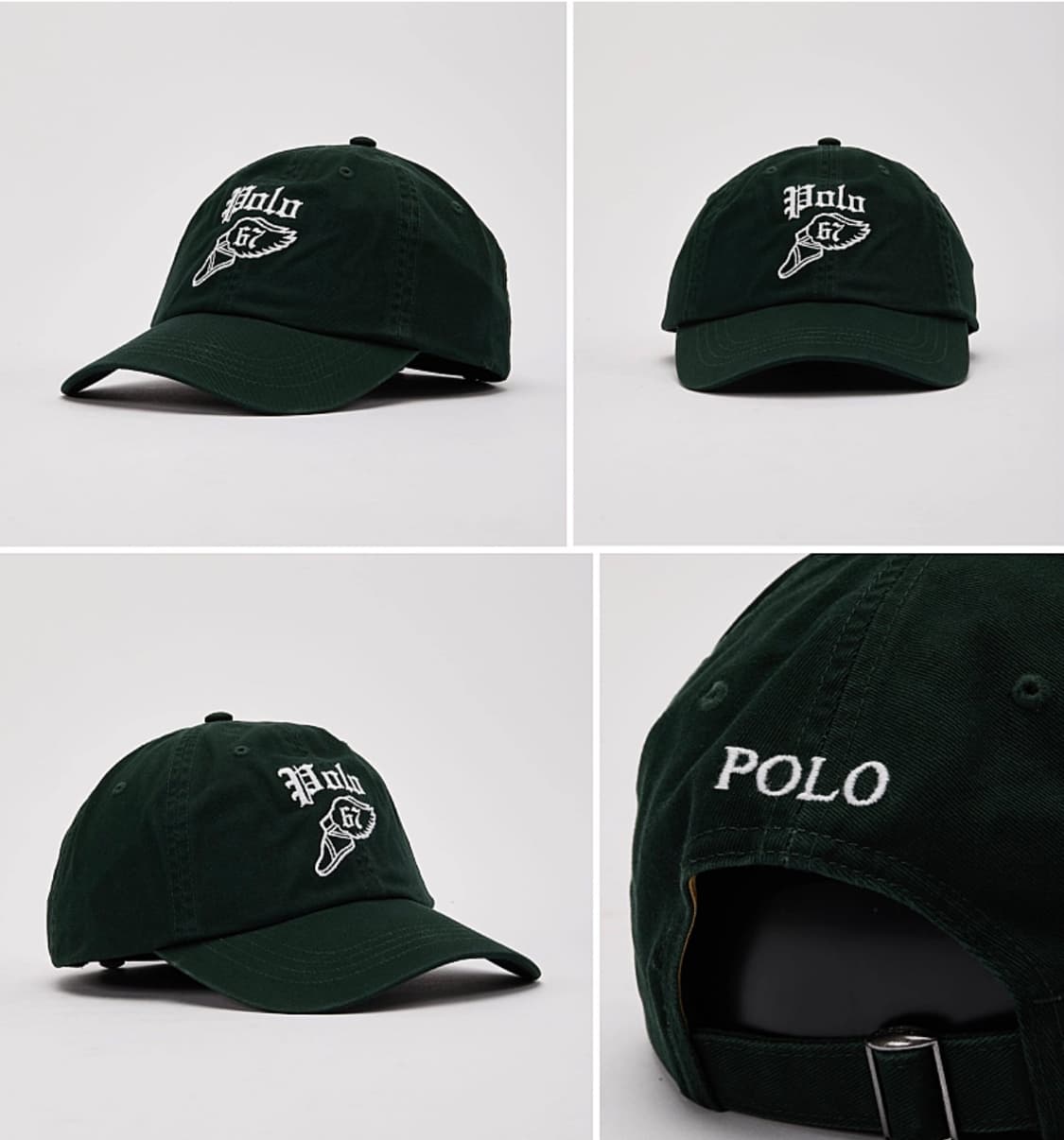 폴로 랄프 로렌 /딥 그린 볼캡 /새상품 상품이미지1