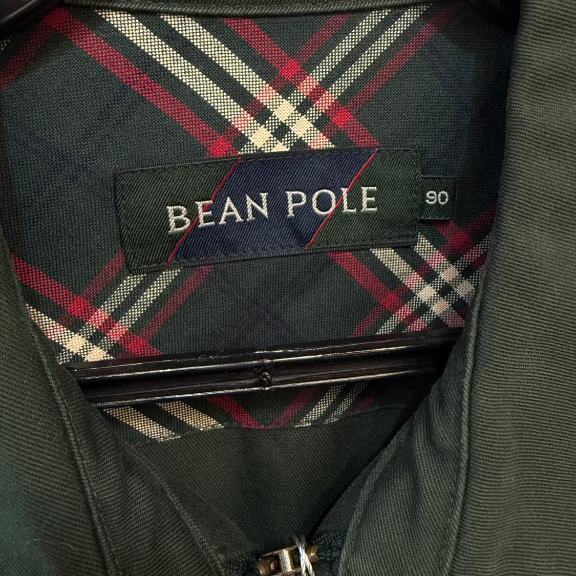 빈폴 딥그린 집업 블루종  상품이미지4