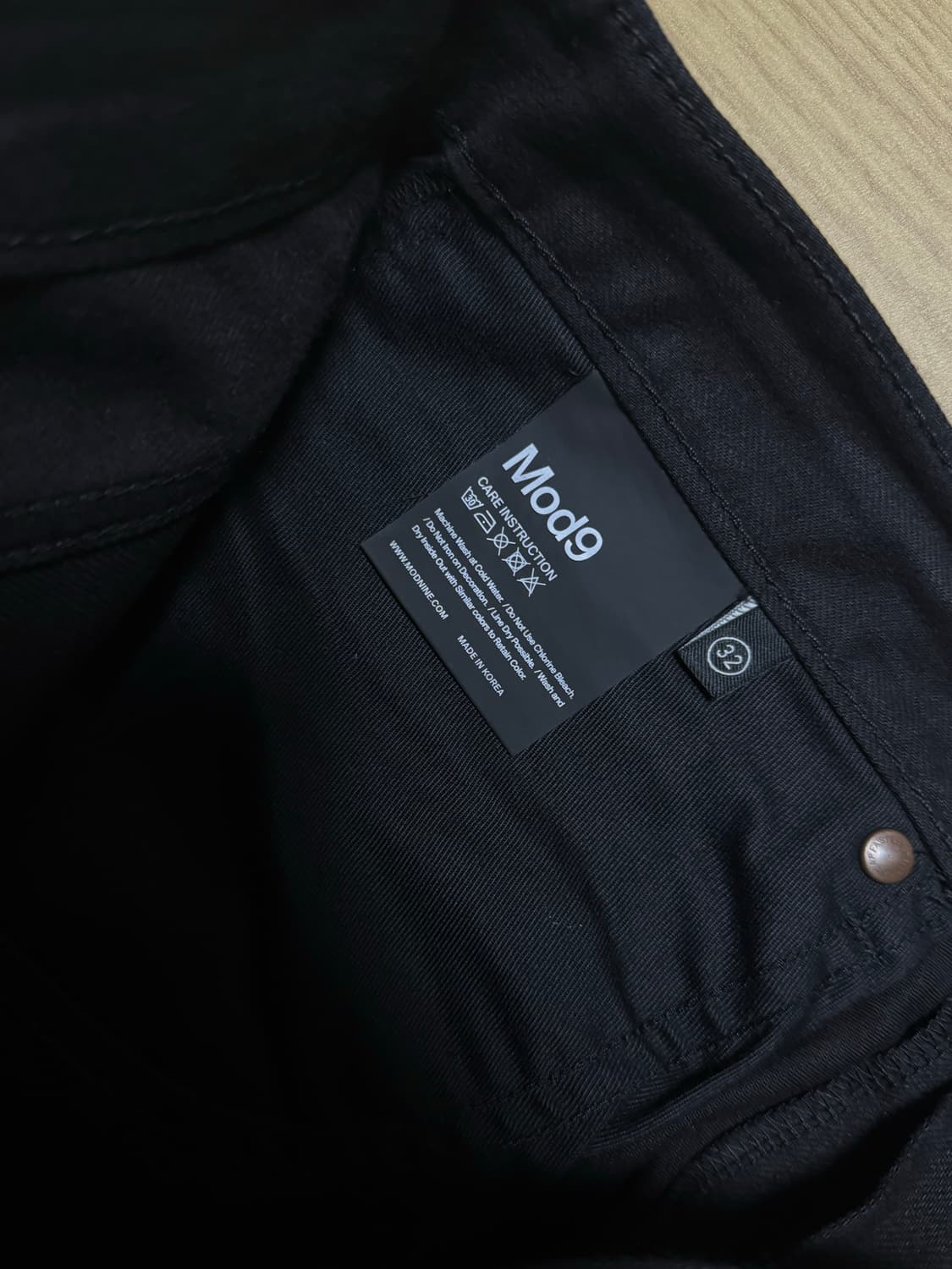 모드나인 black in black mod7s - 32사이즈 상품이미지3