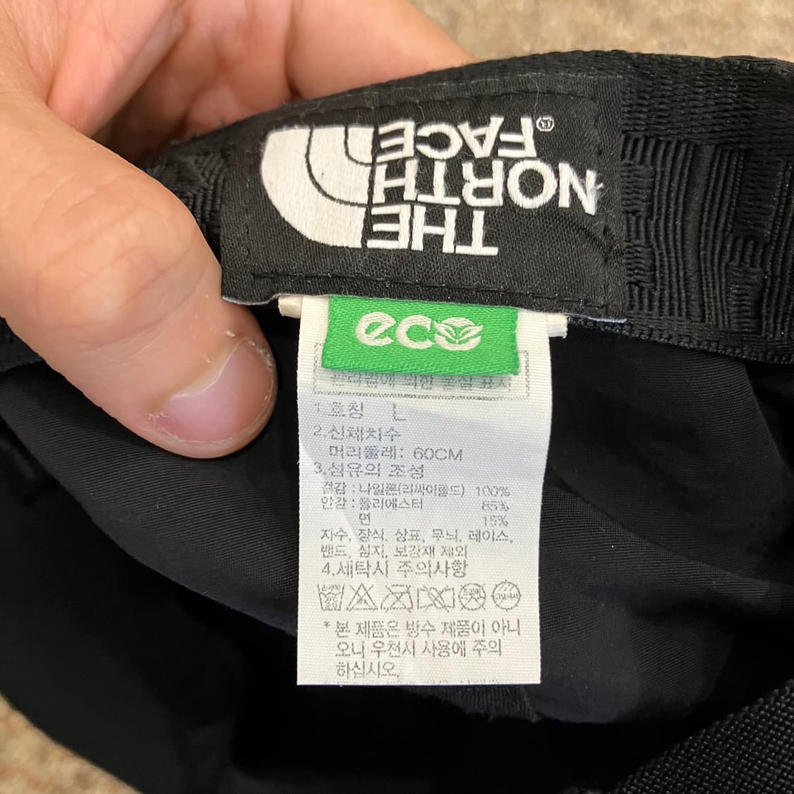 8 노스페이스 나일론 볼캡 모자 상품이미지4