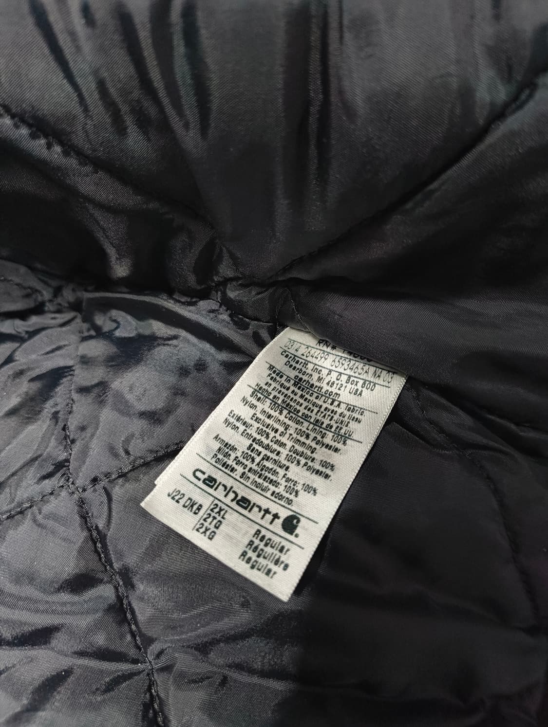 칼하트 j22 샌드스톤 트레디셔널 자켓 2xl 상품이미지5