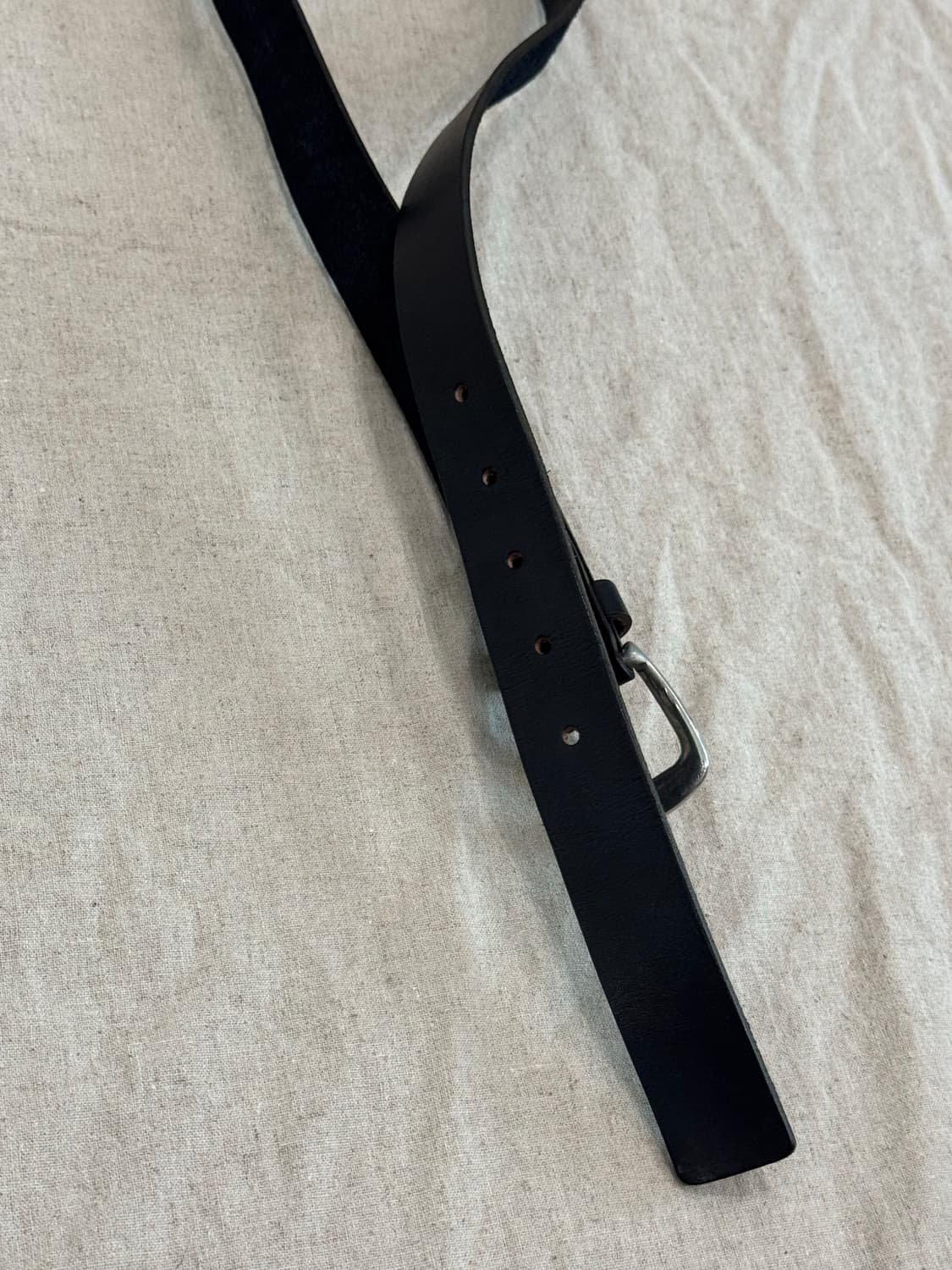 요지야마모토 뿌르 옴므 레더 벨트 상품이미지5