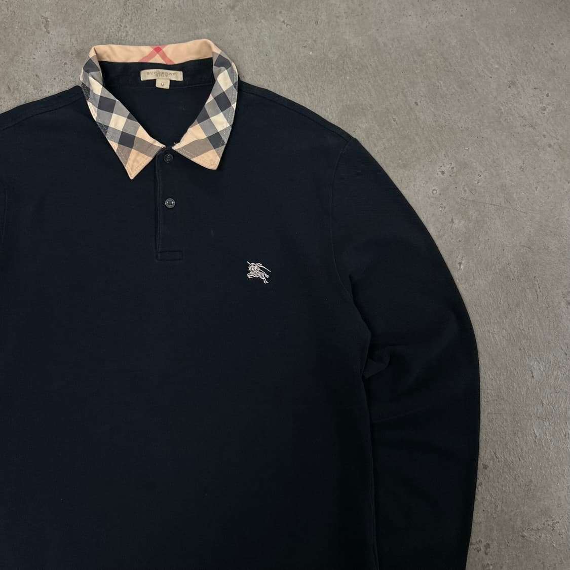 버버리 카라 긴팔티[1508] 상품이미지3