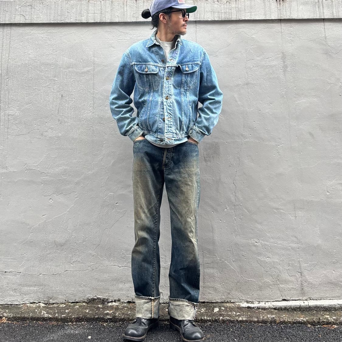 올드 리 데님 트러커 자켓 상품이미지7