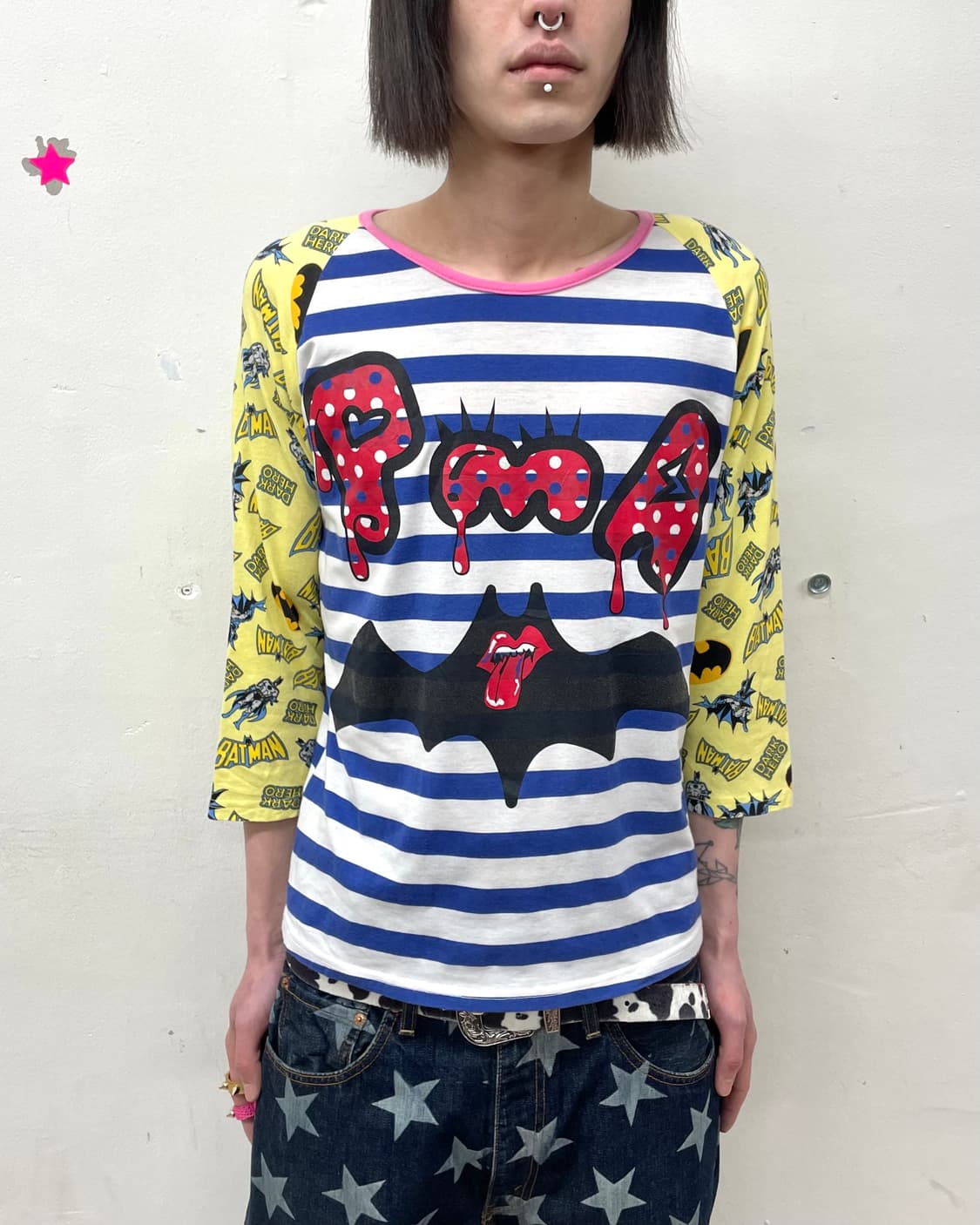 pma Batman Stripe Half Kitch Sleeve  상품이미지3