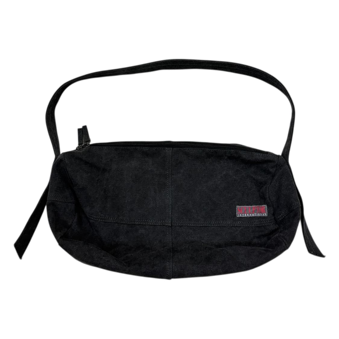 스컬프터 빈티지 캔버스 더플백 가방 블랙 상품이미지1