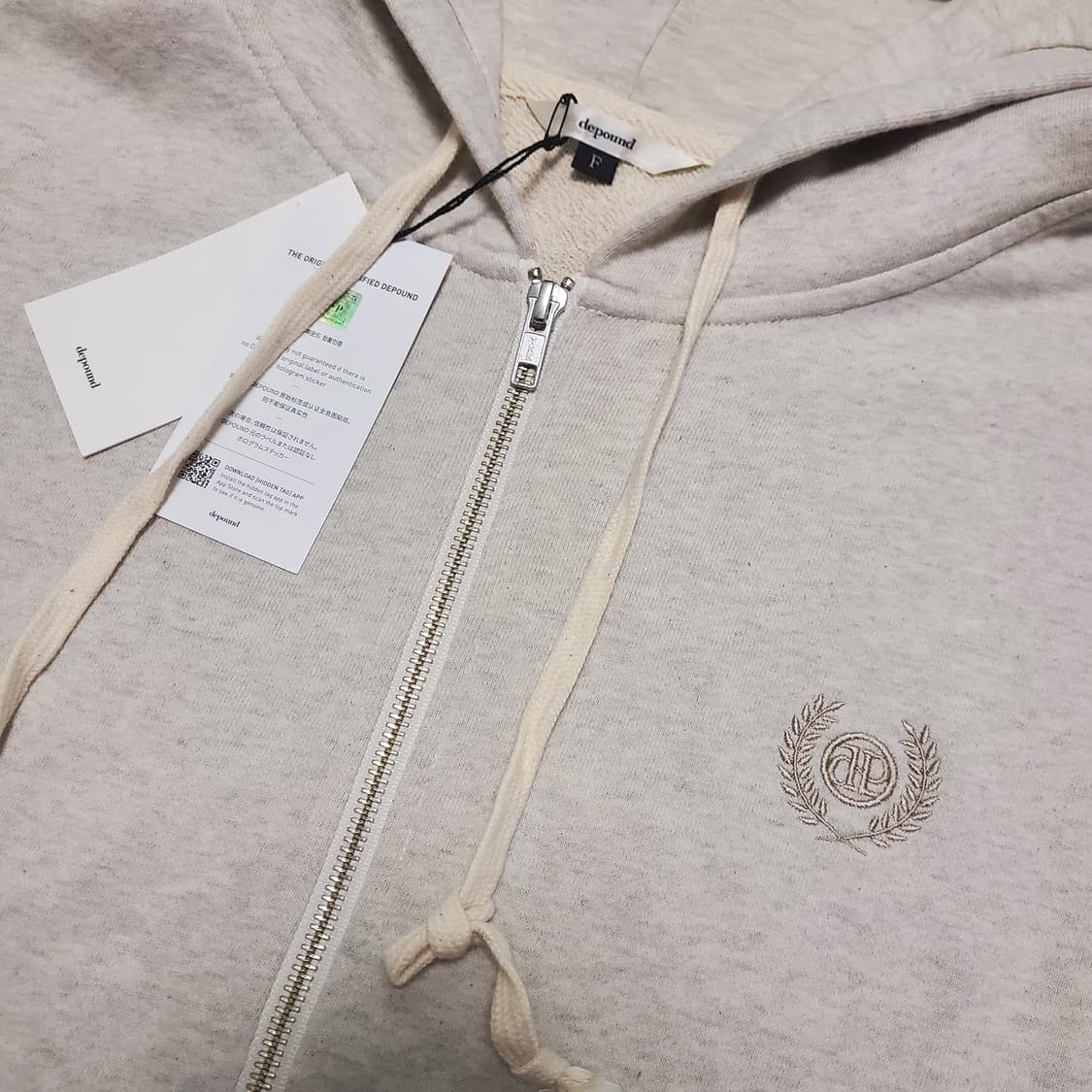 (새상품) 드파운드 후드 집업 상품이미지2