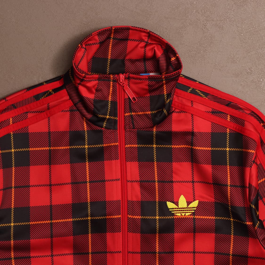 아디다스 파이어버드 플란넬체크 트랙탑 저지 A1477 상품이미지2