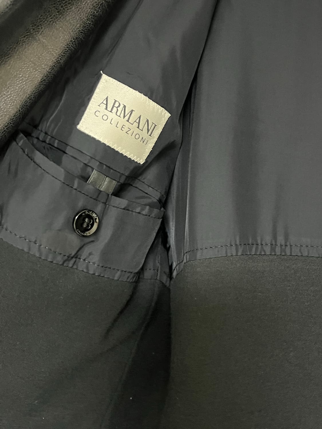 (희소) 아르마니 꼴레지오니 레더 자켓 상품이미지6