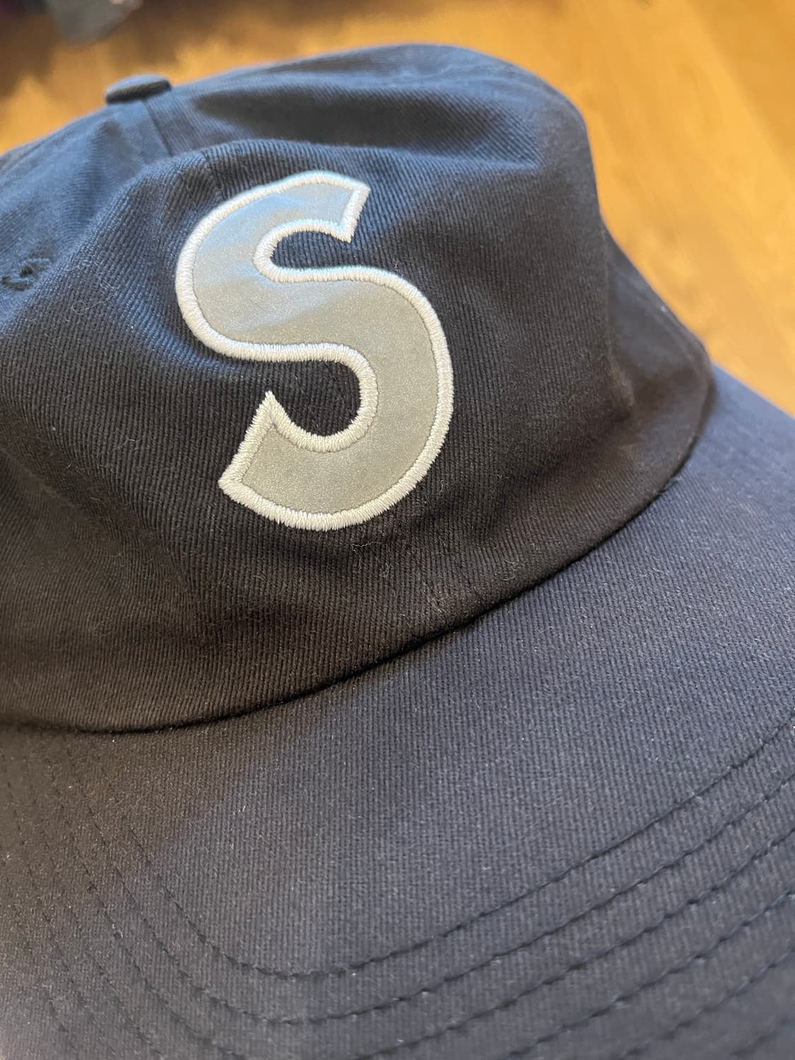 슈프림 3M 리플렉티브 S로고 블랙 상품이미지2