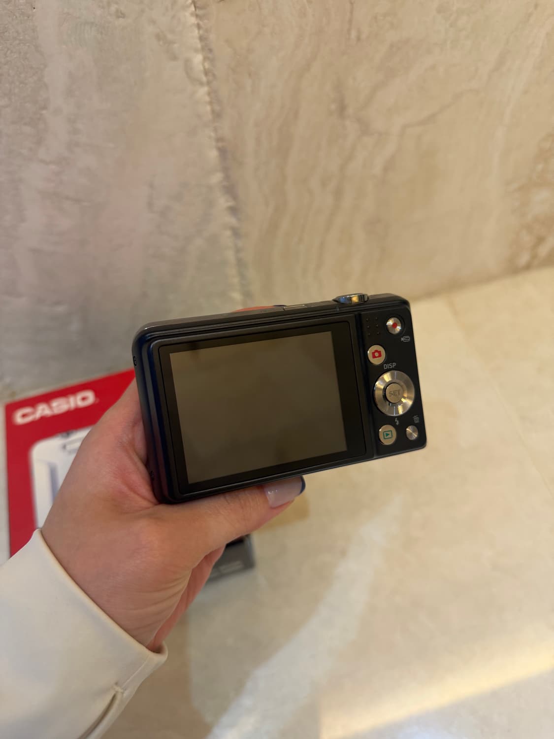 카시오 엑슬림 zs100 풀박스 - 빈티지디카 상품이미지2