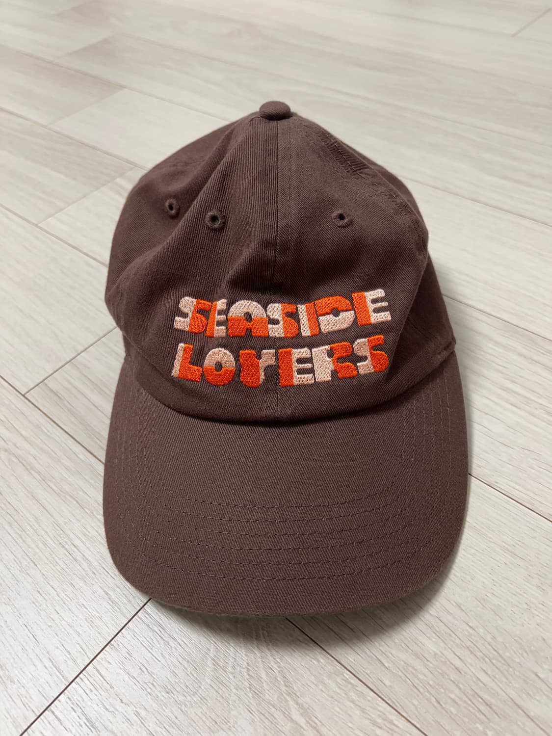 (택포) seaside lovers cap 사운즈굿 볼캡 상품이미지1