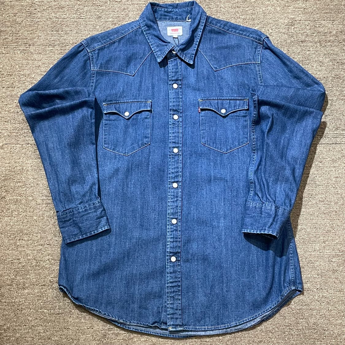 (L) Levi's 리바이스 코튼 데님 셔츠 상품이미지3