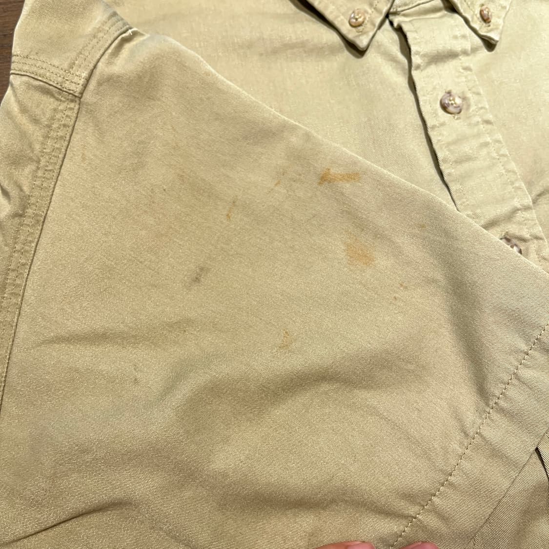 칼하트 정품 오리지널 베이지 코튼 반팔 셔츠 상품이미지10