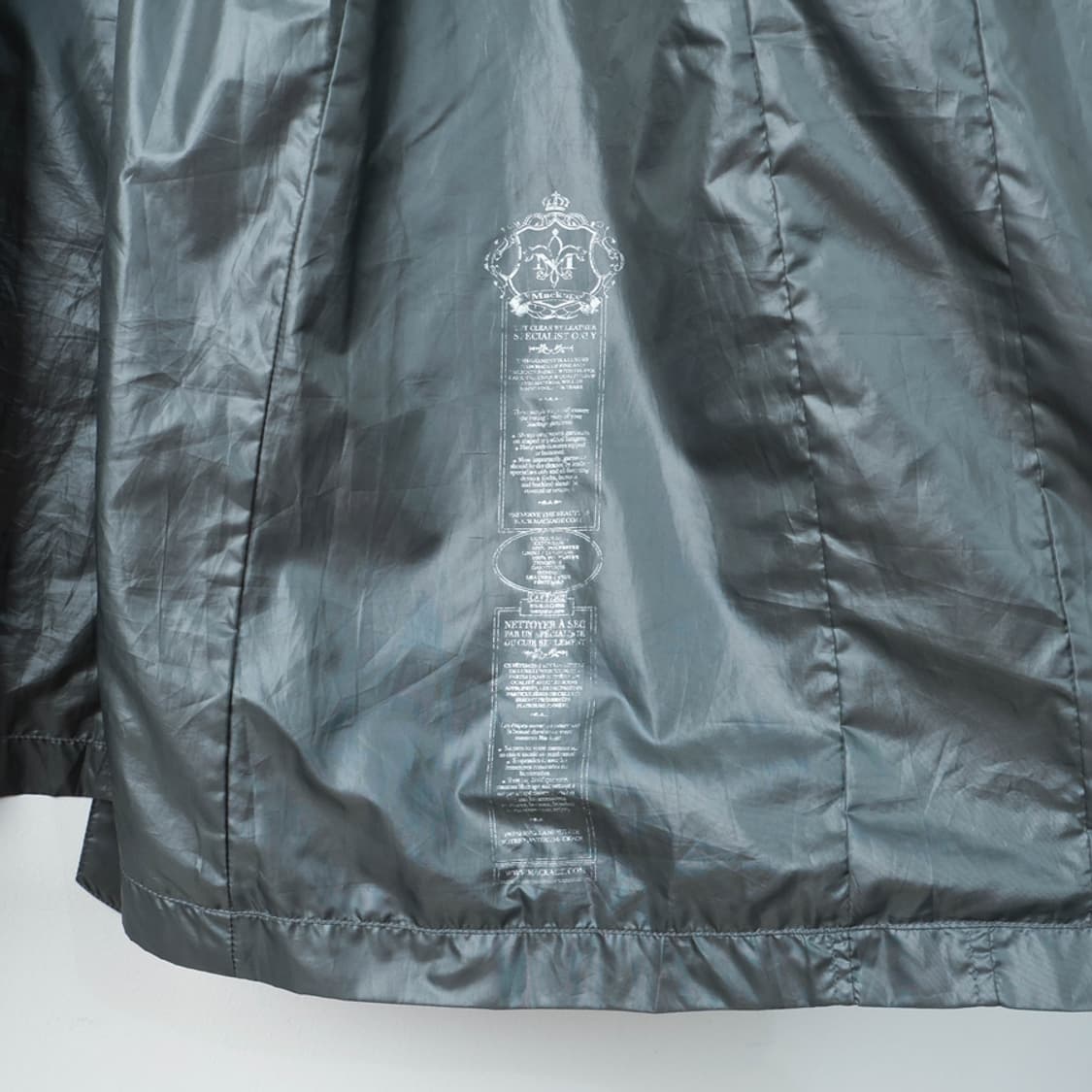 66/맥케이지 더블집업 나일론 코트 상품이미지8