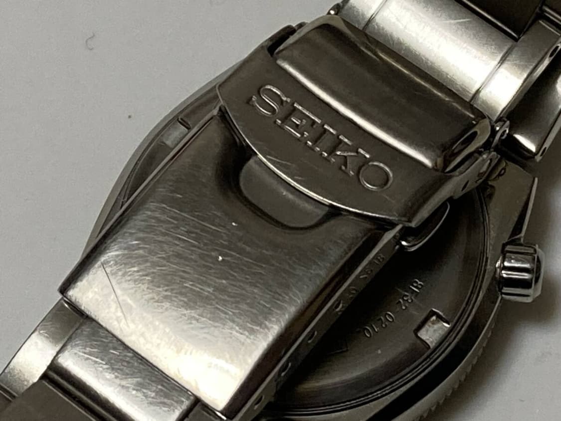 [정품,히든피스] 세이코 빈티지 캘린더 블루 다이얼 시계
 상품이미지6