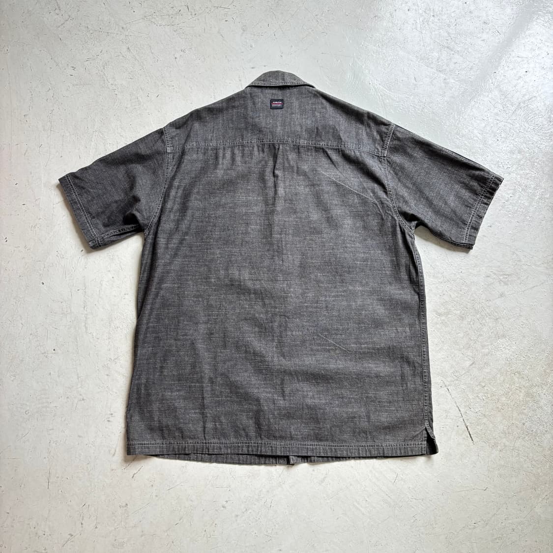 00s 후부 빈티지 워크 반팔셔츠 XL 상품이미지8