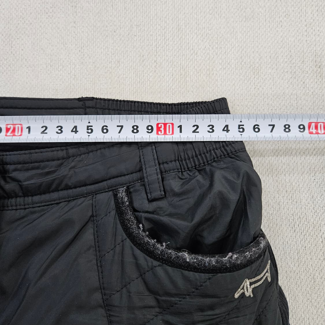 [64] 루이까스텔 블랙 패딩 팬츠 0121Y2 상품이미지5