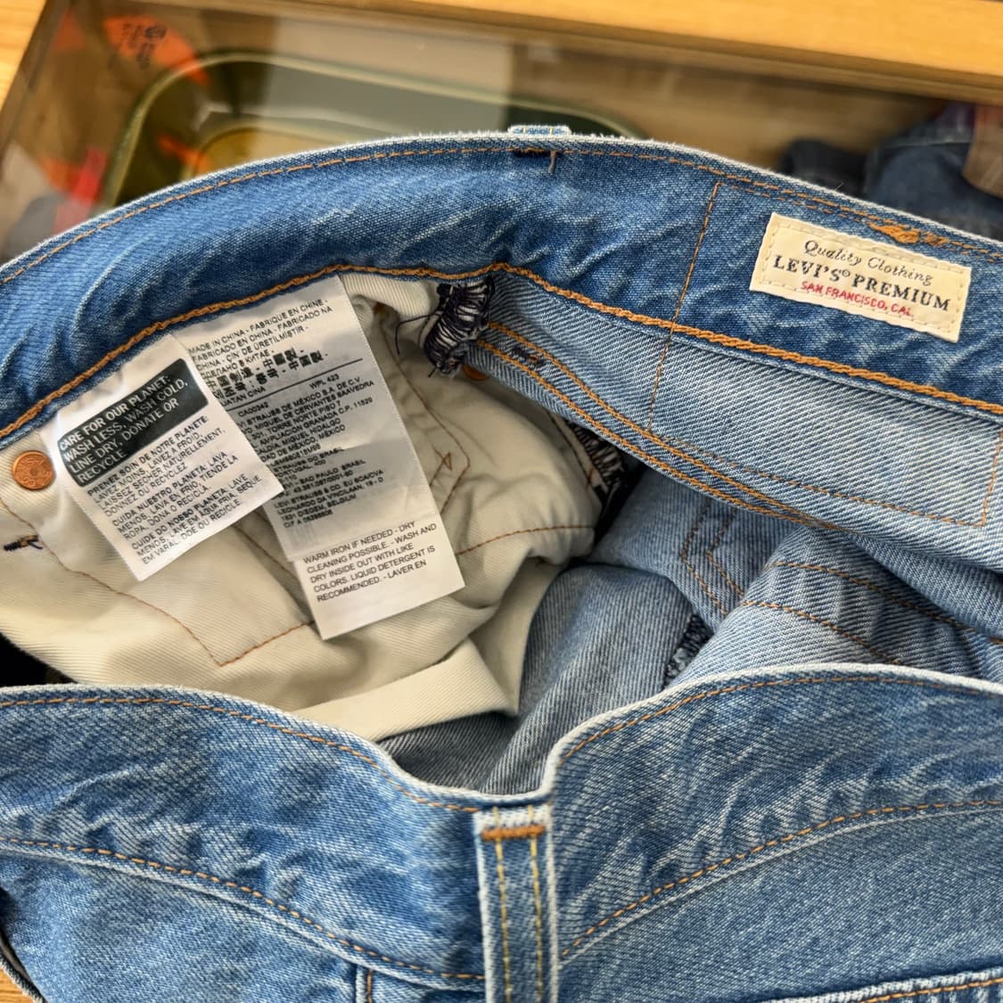 리바이스 501 프리미엄 스트레이트 진 (30)  상품이미지6