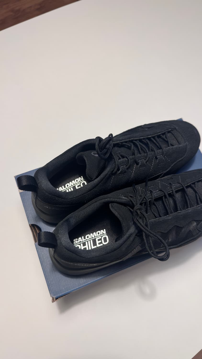 살로몬x필레오 알파인웨이 SP2 블랙 나인 아이언 260 상품이미지3