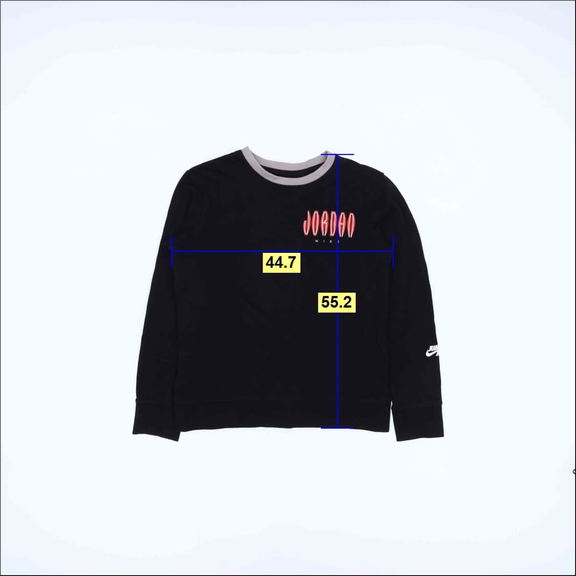 [12-13세] 나이키 조던 키즈 주니어 맨투맨 긴팔티 0114J 상품이미지6