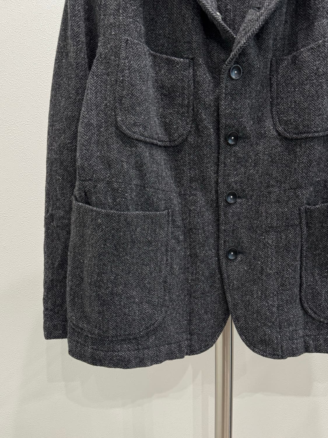 엔지니어드 가먼츠 해링본 울 자켓 상품이미지3