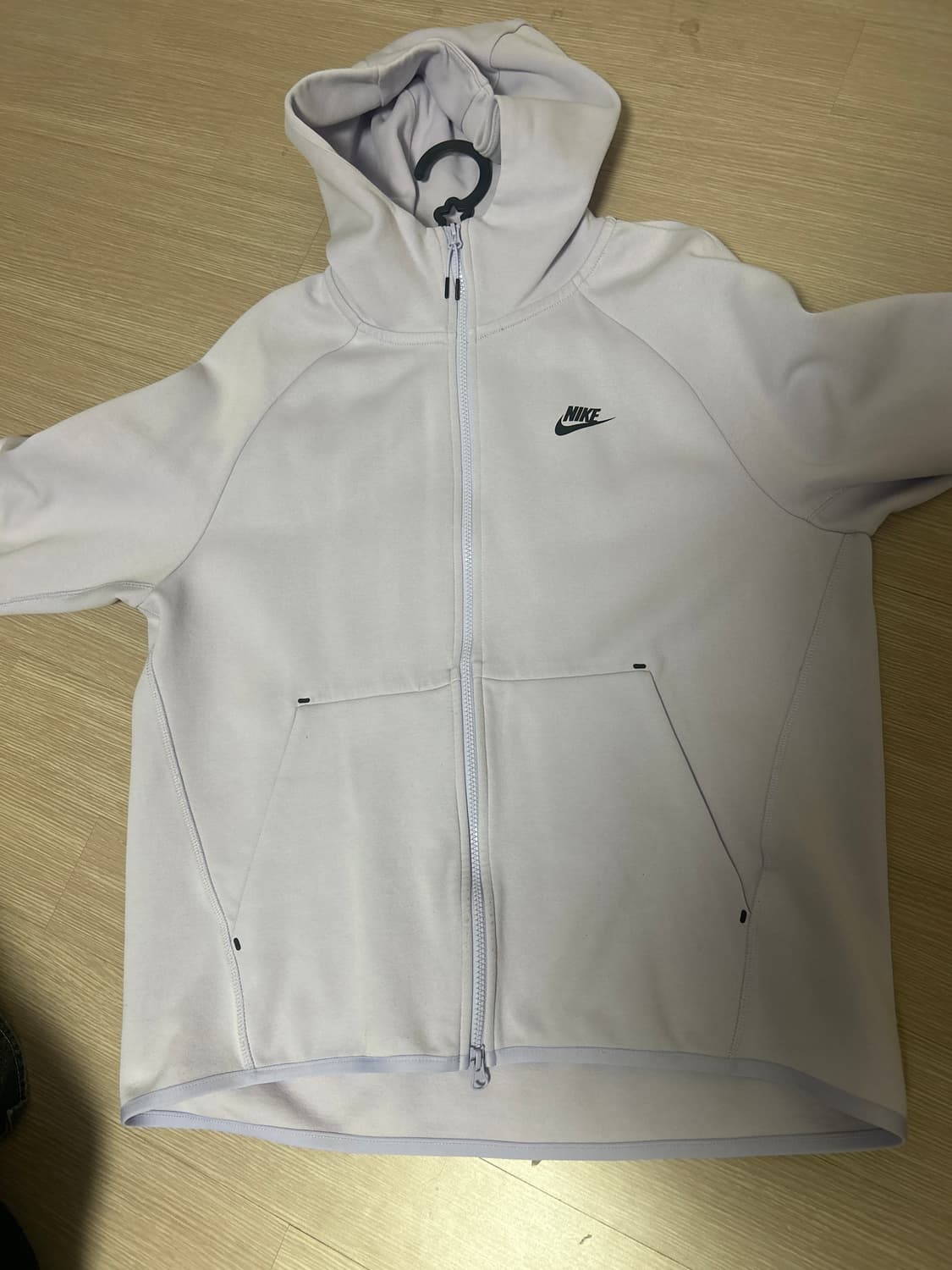 나이키 후드집업 연보라 XL 상태S 상품이미지1