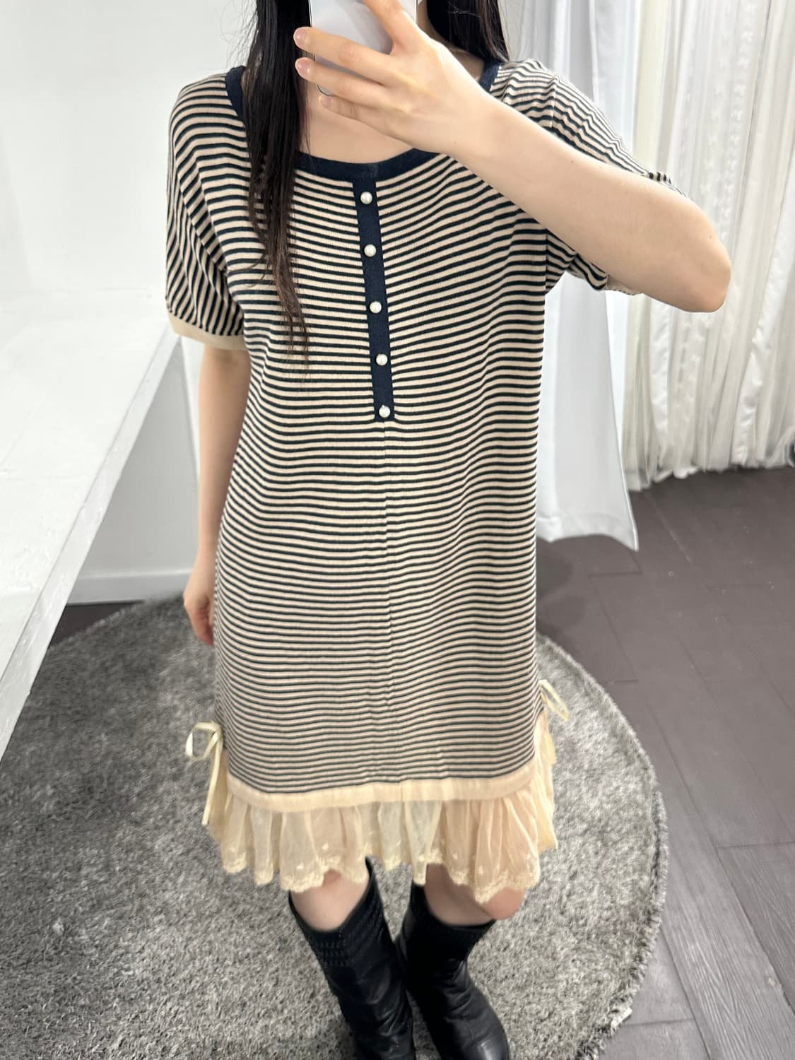 stripe mori onepiece  상품이미지2