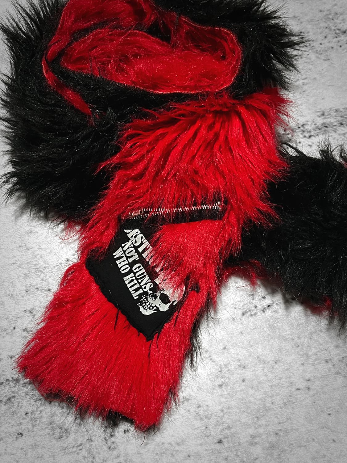 (sex pot revenge) harajuku punk fur muff 상품이미지3