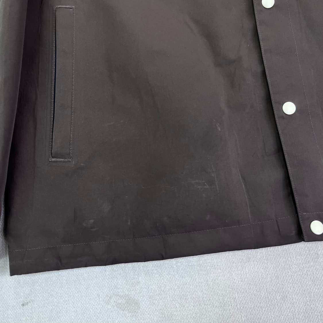 105 나이키 카카오 다크브라운 코치 자켓 상품이미지4